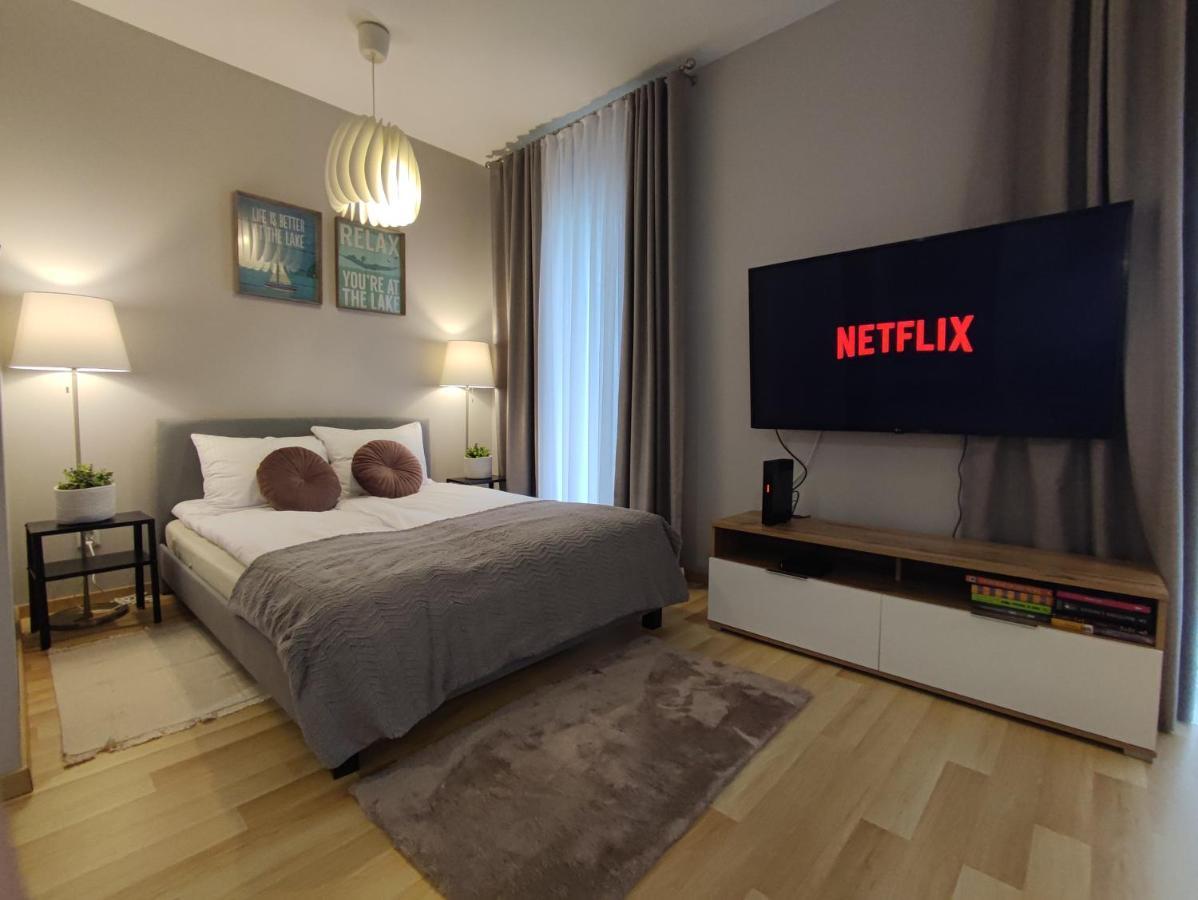 Marina Apartment - Przy Jeziorze, Taras, Tv55" Z Netflix I Prime, Parking Iława Extérieur photo