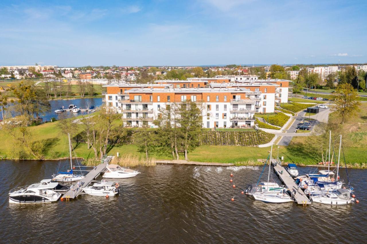 Marina Apartment - Przy Jeziorze, Taras, Tv55" Z Netflix I Prime, Parking Iława Extérieur photo