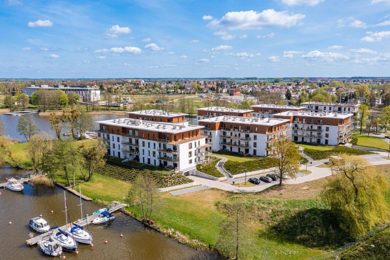 Marina Apartment - Przy Jeziorze, Taras, Tv55" Z Netflix I Prime, Parking Iława Extérieur photo