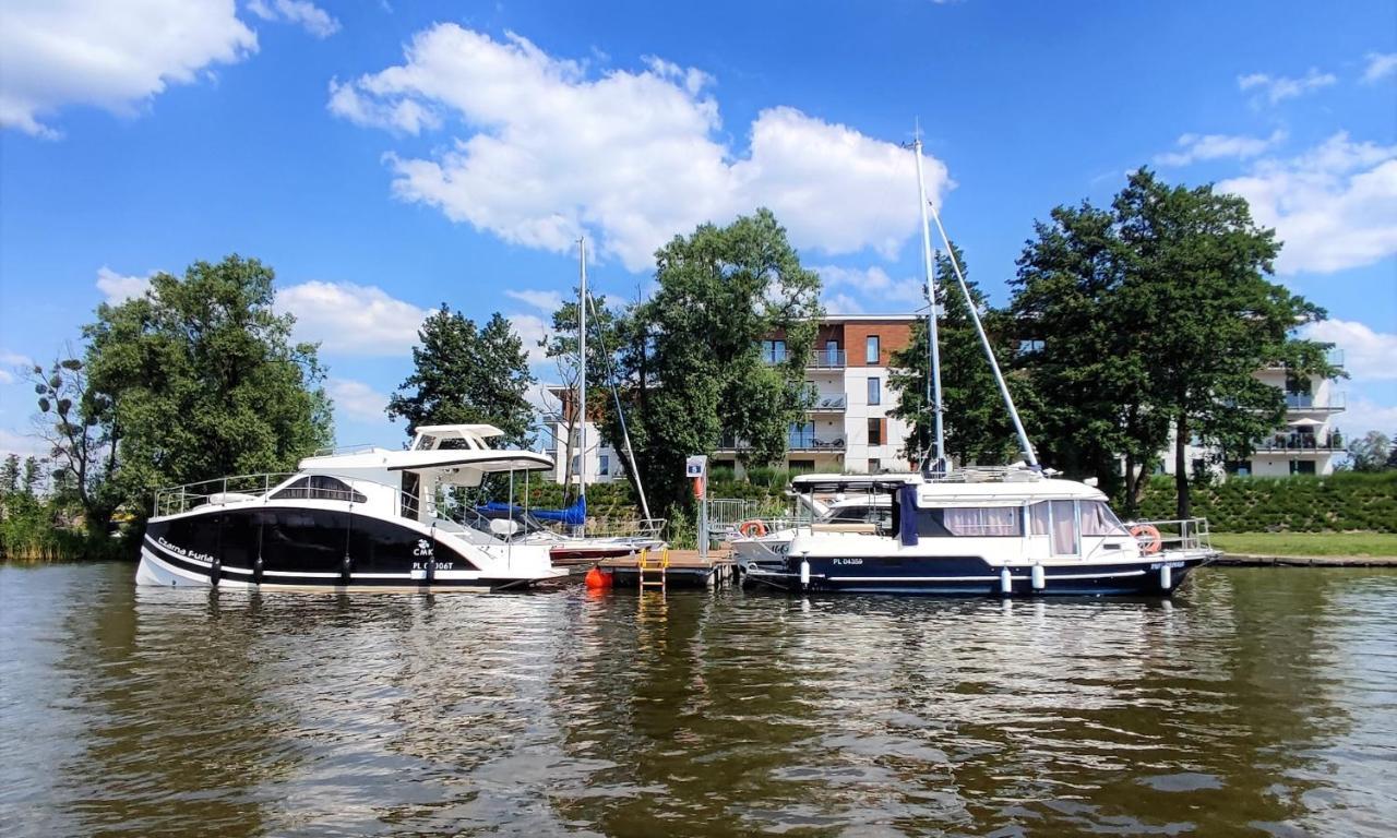 Marina Apartment - Przy Jeziorze, Taras, Tv55" Z Netflix I Prime, Parking Iława Extérieur photo