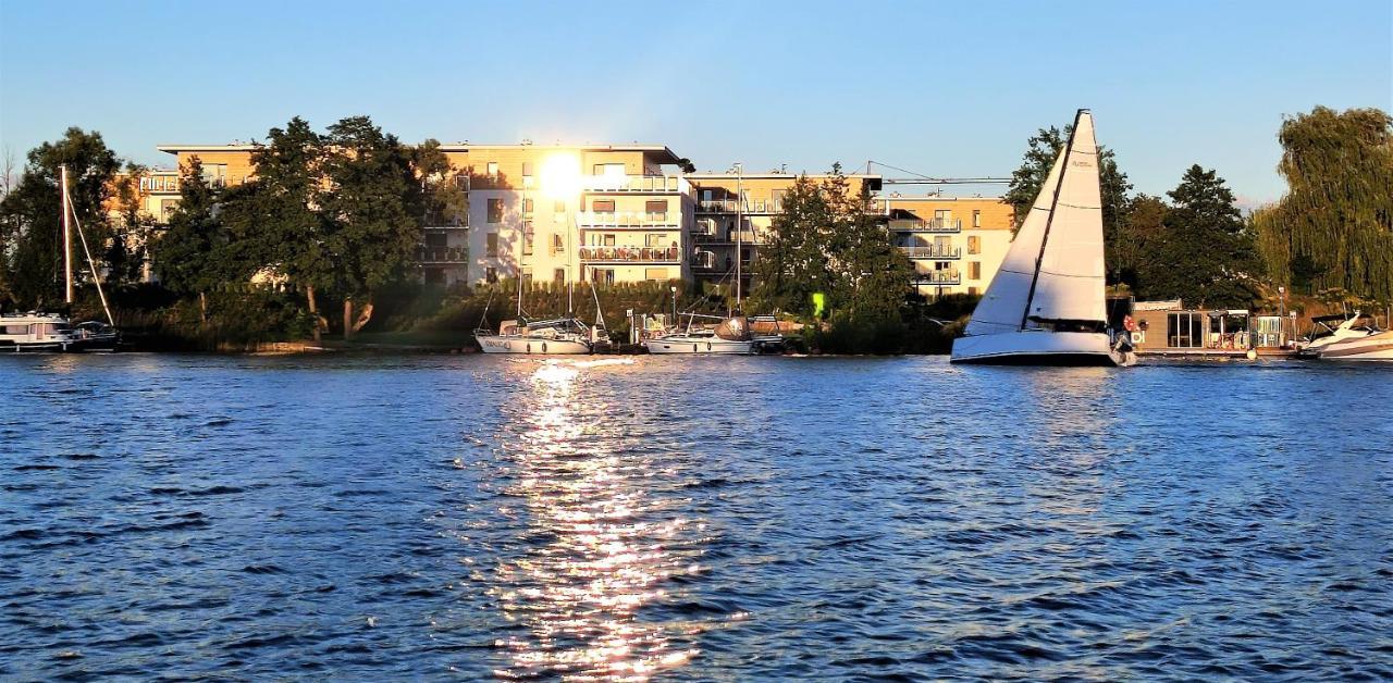 Marina Apartment - Przy Jeziorze, Taras, Tv55" Z Netflix I Prime, Parking Iława Extérieur photo