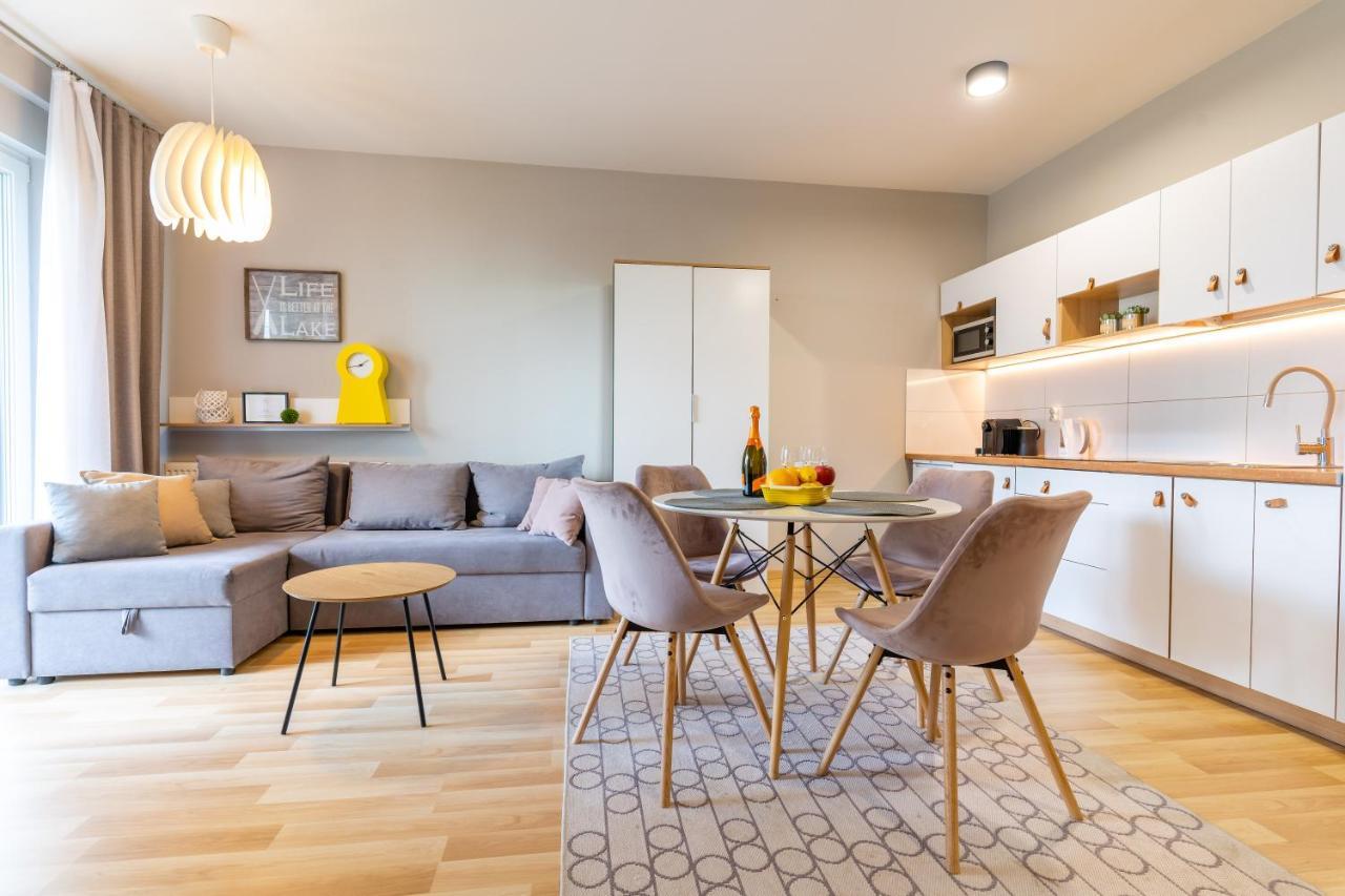 Marina Apartment - Przy Jeziorze, Taras, Tv55" Z Netflix I Prime, Parking Iława Extérieur photo