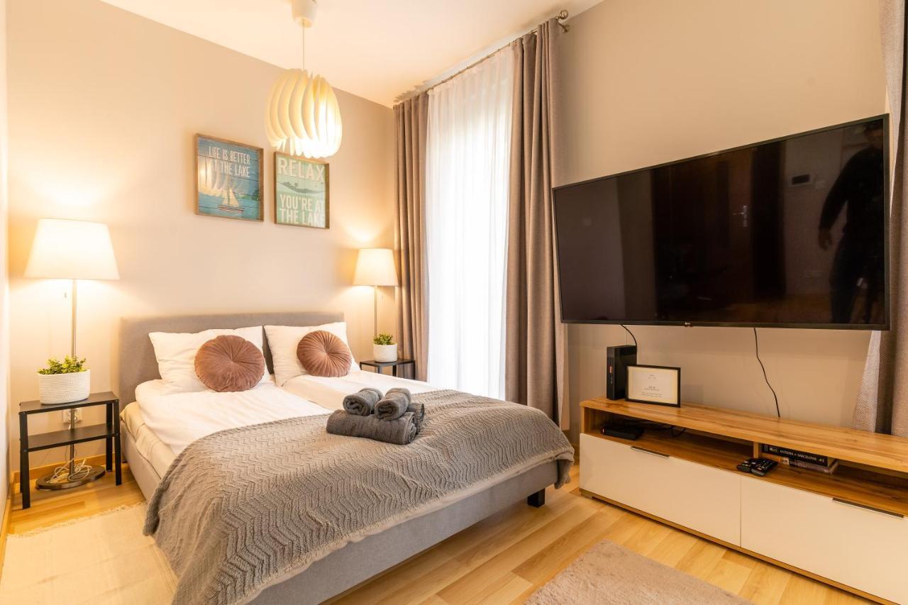 Marina Apartment - Przy Jeziorze, Taras, Tv55" Z Netflix I Prime, Parking Iława Extérieur photo